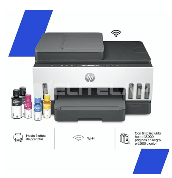IMPRESORA MULTIFUNCIONAL HP SMART TANK 750 WIFI/BT/LAN