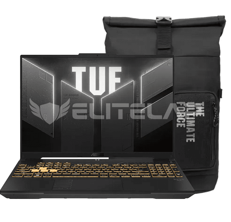 ASUS TUF F16 FX607VJR-TU302W Intel Core 5-205H 8GB DDR5 512GB SSD 16"WUXGA-144HZ NVIDIA GEFORCE RTX3050-6GB TECLADO RGB ESPAÑOL WINDOWS 11 HOME 4 CELL COLOR BLACK INCLUYE MOCHILA ASUS