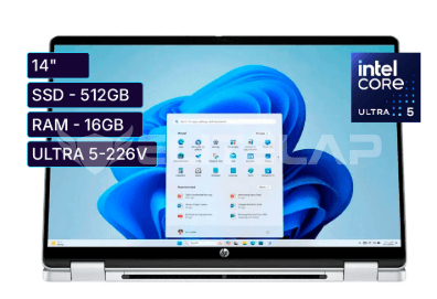 LAPTOP HP 14-FM0013DX INTEL CORE ULTRA 5-226V 16GB 512GB SSD 14" 2K TACTIL WIN11 HOME