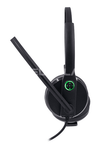 Audífono TEROS TE-8039CS, USB, Negro 3