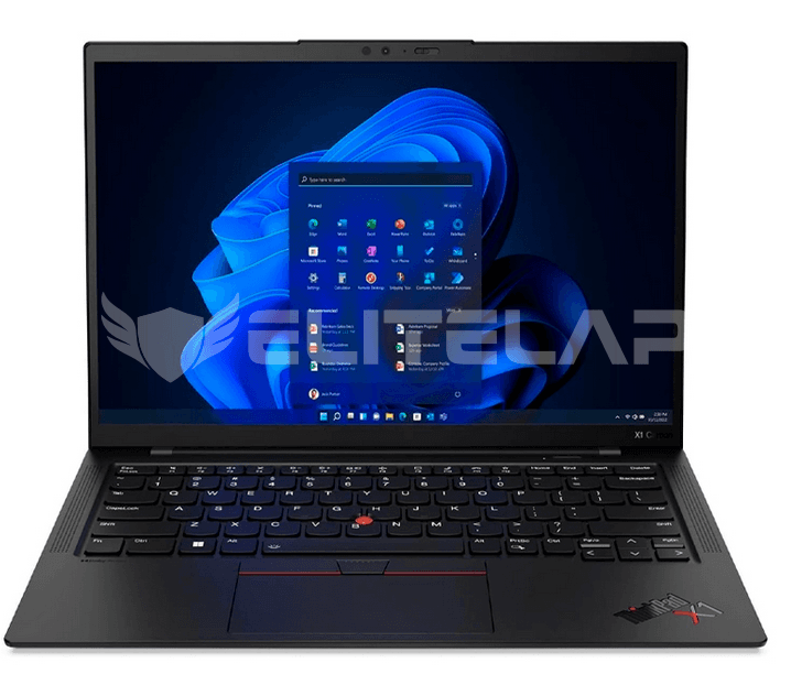 LAPTOP LENOVO THINKPAD X1 CARBON 11TH GEN INTEL CORE I7-1355U 32GB DDR5 ONBOARD 512GB SSD 14" WUXGA WIN11 PRO BLACK OPEN BOX (21HNS6MN00)
