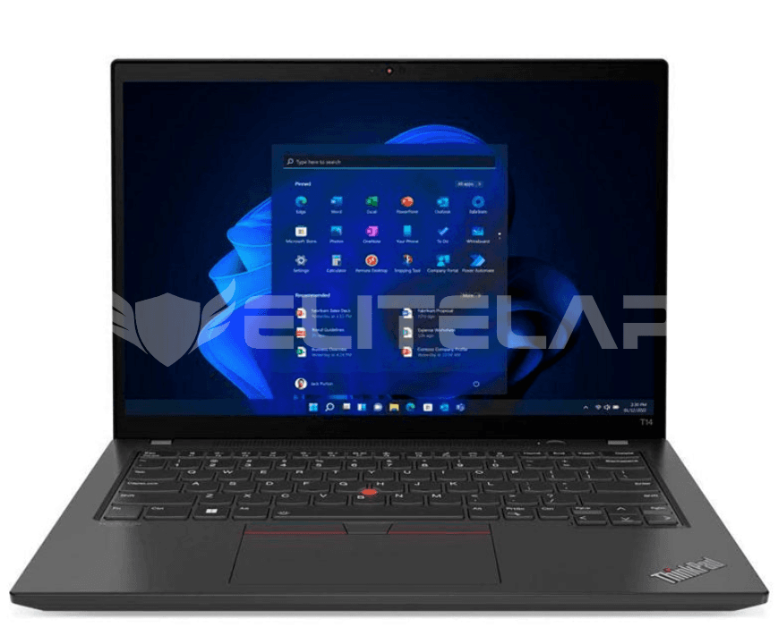 LAPTOP LENOVO THINKPAD T14 GEN 3 INTEL CORE I5-1245U 16GB DDR4 512GB SSD 14" WUXGA TACTIL WIN11 PRO BLACK OPEN BOX (21AJS1M70X-R1)