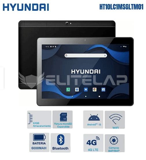 TABLET HYUNDAI HYTAB PRO 10LC1 4GB 64GB LTE 10.1" HD (HT10LC1MSGLTM01)