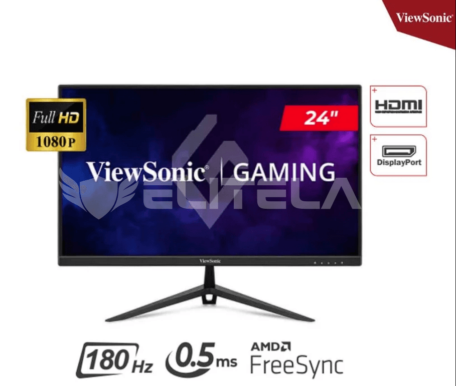 MONITOR GAMING VIEWSONIC VX2428 24" IPS 180HZ 23.8" FAST IPS 180HZ 0.5MS HDMI 1.4*2 DP 1.2*1 FREESYNC PREMIUM (VS19276)