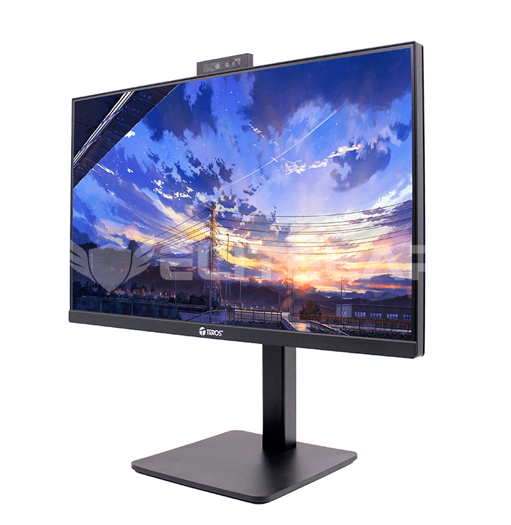 Monitor plano TEROS TE-2416CS, 23.8" QHD IPS, 100Hz, 1ms, HDMI, DP, Cámara, Micrófono 2
